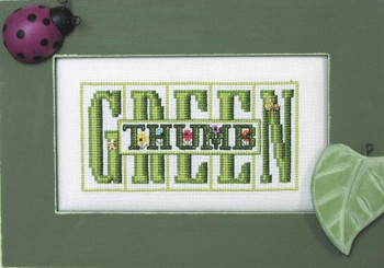 HZPB6 Green Thumb - Printers Block Embellishment Included by Hinzeit