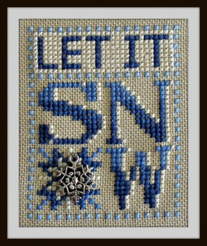 HZLB29 Let It Snow - Love Bits Embellishment Included by Hinzeit