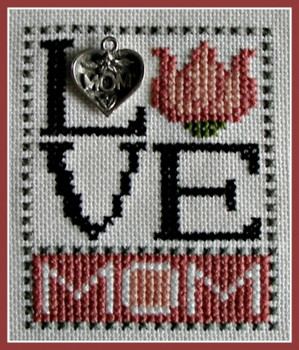 HZLB13 Love Mom - Love Bits Embellishment Included by Hinzeit
