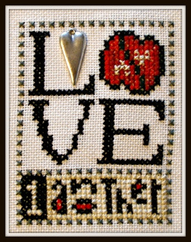 HZLB38 Love 1 Another - Love Bits  Embellishment Included by Hinzeit