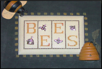 HZMB18 Bees- Mini Blocks Embellishment Included by Hinzeit