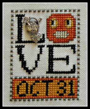 HZLB25 Love Oct 31- Love Bits Embellishment Included by Hinzeit