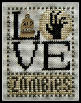HZLB24 Love Zombies - Love Bits Embellishment Included by Hinzeit