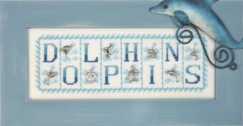 HZMB39 Dolphins - Mini Blocks Embellishment Included by Hinzeit