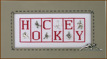 HZMB57 Hockey - Mini Blocks Embellishment Included by Hinzeit