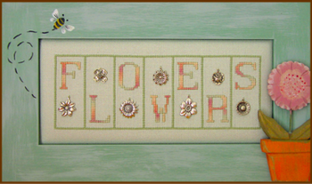 HZMB45 Flowers - Mini Blocks Embellishment Included by Hinzeit