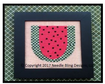 z June - Watermelon - Home Decor Series by Needle Bling Designs NBD75