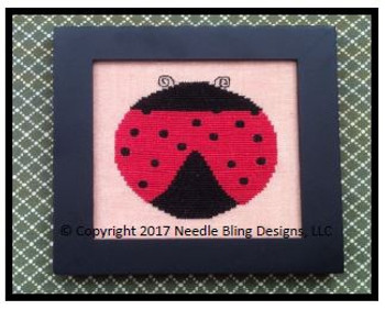 z May - Lady Bug - Home Decor Series by Needle Bling Designs NBD74