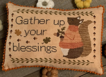 Gather Your Blessings 96h x 149w Needle Bling Designs 23-1518 YT NBD220