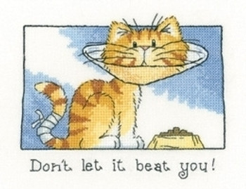 Heritage Crafts HC1303 Don't Let It Beat You - Cats Rule by Peter Underhill