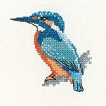 Heritage Crafts HC1537 Kingfisher - Little Friends Collection