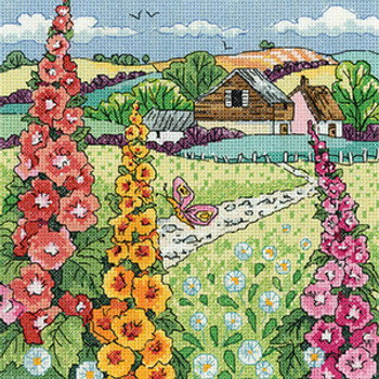 Heritage Crafts HC1617 Hollyhock Farm The Karen Carter Collection