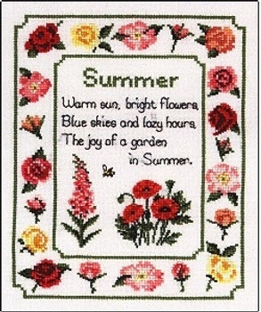 Heritage Crafts HC466 Summer by Susan Ryder - Say It In Stitche