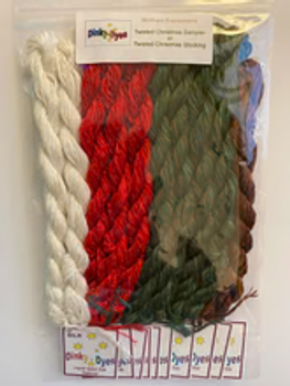 NE060 Twisted Christmas Sampler With Silk Pack Northern Expressions 