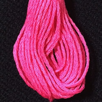 VA1249 Electric Pink Cotton Floss 6Ply Skein Valdani
