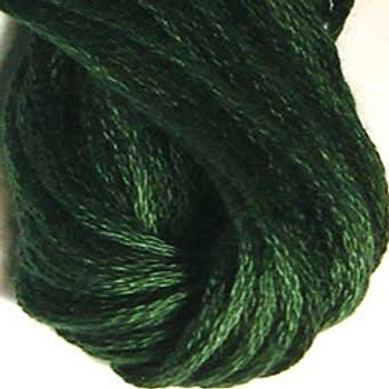 VA1239 Forest Greens Cotton Floss 6Ply Skein Valdani