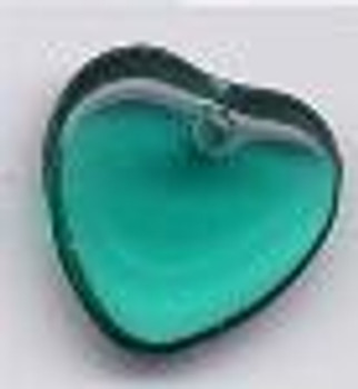 Sweetheart Tree Emerald Glass Heart