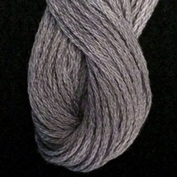 VAS12120 Medium Gray Cotton Floss 6Ply Skein Solid Valdani