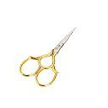 Premax PX1012  Scissors Embroidery Gold handles Size: 3 1/2"