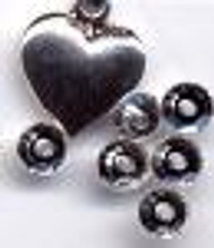 Sweetheart Tree Charm Tiny Puffed Heart Paillettes