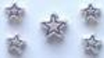 Sweetheart Tree Charm Silver Star Beads