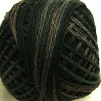 Black Olive 8VA540 Pearl Cotton Size 8 Ball/Skein Valdani