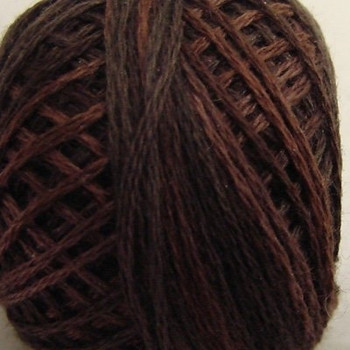 Brown 8VAP12 Pearl Cotton Size 8 Ball Or Skein Valdani