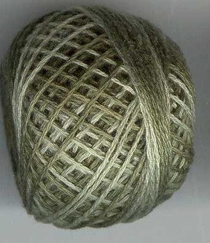 Faded Olive 8VA579 Pearl Cotton Size 8 Ball Or Skein Valdani