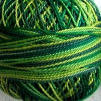 Green Grass 8VAM26 Pearl Cotton Size 8 Ball Or Skein Valdani