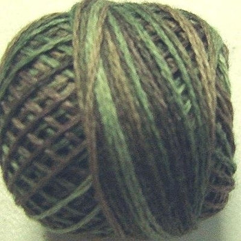 Icy Leaves 8VA565 Pearl Cotton Size 8 Ball Or Skein Valdani