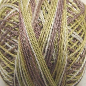 Lime Sand 8VAM1000 Pearl Cotton Size 8 Ball Or Skein Valdani