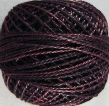 Maroon Moss 8VA524 Pearl Cotton Size 8 Ball Or Skein Valdani