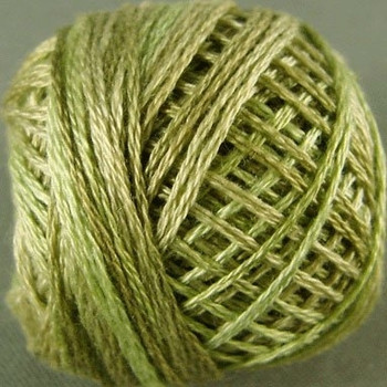 Watery Weed 8VA559 Pearl Cotton Size 8 Ball/Skein Valdani