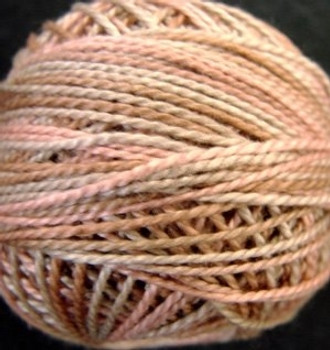 Nantucket Rose 8VAJP5 Pearl Cotton Size 8 Ball/Skein Valdani