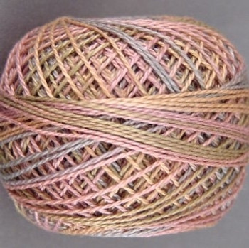 Vintage Pastel 8VA520 Pearl Cotton Size 8 Ball/Skein Valdani