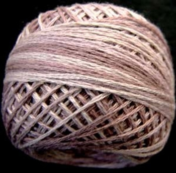 Sweet Violets 8VAJP3 Pearl Cotton Size 8 Ball/Skein Valdani