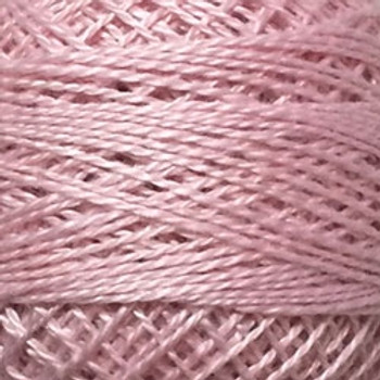 Baby Pink Med Light 8VAS45 Pearl Cotton Size 8 Solid Ball OrSkein Valdani