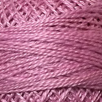 Dusty Rose Light 8VAS52 Pearl Cotton Size 8 Solid Ball Or Skein Valdani