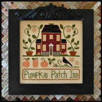Pumpkin Patch Inn Size: 115 w x 115h Little House Needleworks  12-2266