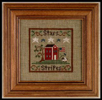 Stars & Stripes Little House Needleworks  07-1555