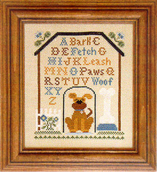 Dog House SamplerLittle House Needleworks  05-2918 