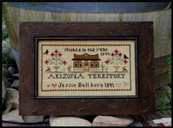 Jessie Bell, Arizona Territory 141 x 86 Little House Needleworks 12-1101