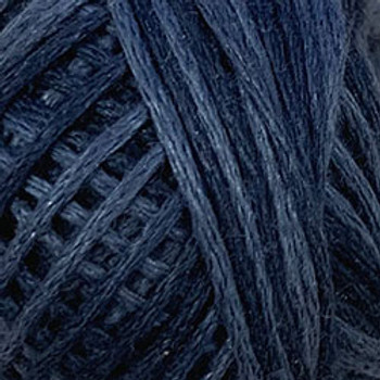 Darkened Blue VAK10H207 23 Yard Skein Silk Floss Valdani    