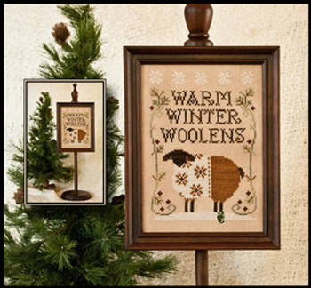 Warm Winter Woolens 72 x 104 Little House Needleworks 11-2465