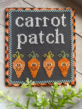 Carrot Patch 59w x 69h by Frog Cottage Designs 23-3228