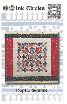 Coptic Square 67w x 67h by Ink Circles 24-1057 NKM103