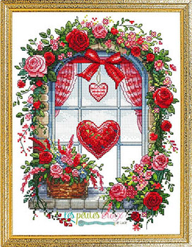 Valentine Window by Les Petites Croix De Lucie 24-1521