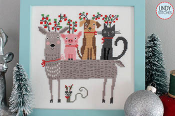 Reindeer Games by Lindy Stitches 23-3243