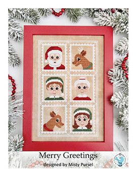 Merry Greetings by Luminous Fiber Arts 23-3275