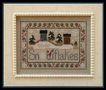 Snowflakes Little House Needleworks  07-2721